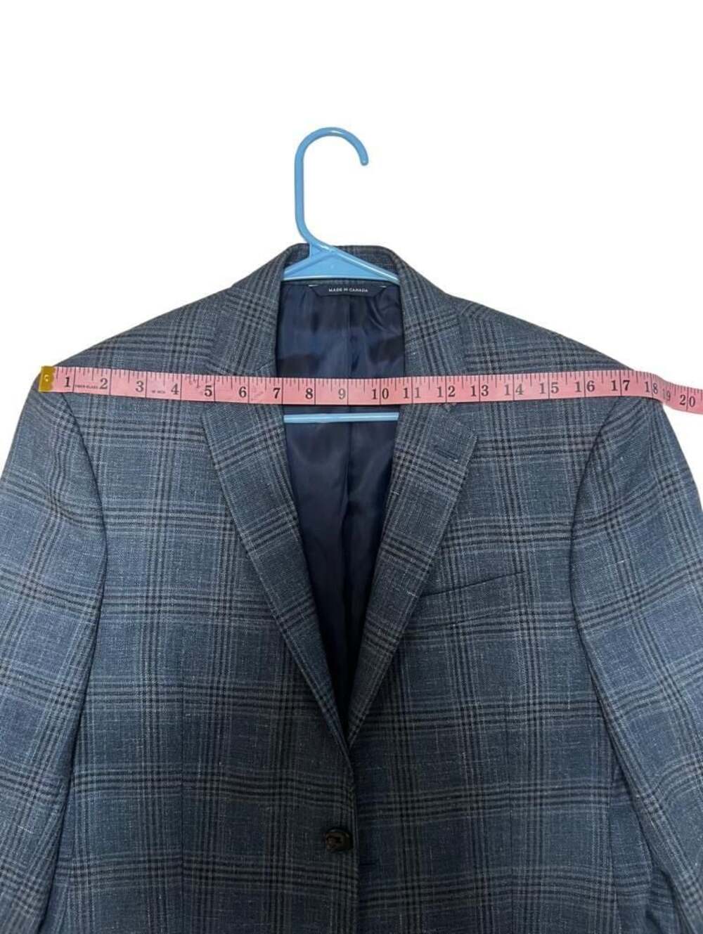 Ralph Lauren Wool Silk Linen Plaid Sport Coat Blazer, 38R - Picture 11 of 13